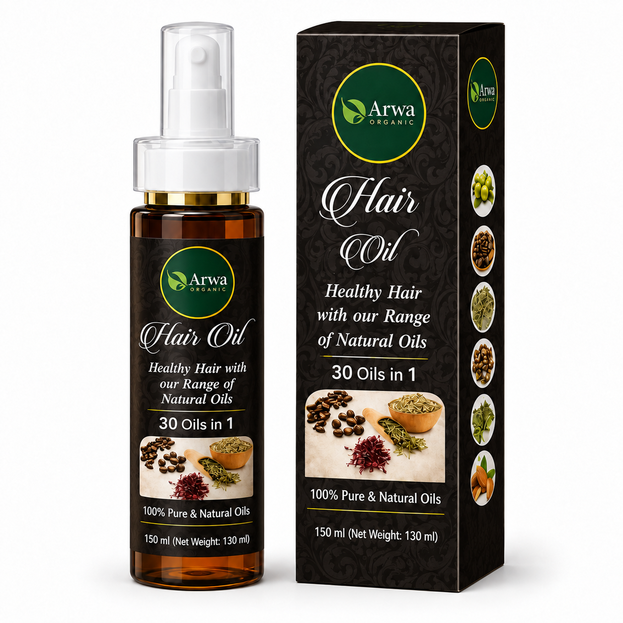 Organic Hair Oil - 150ml